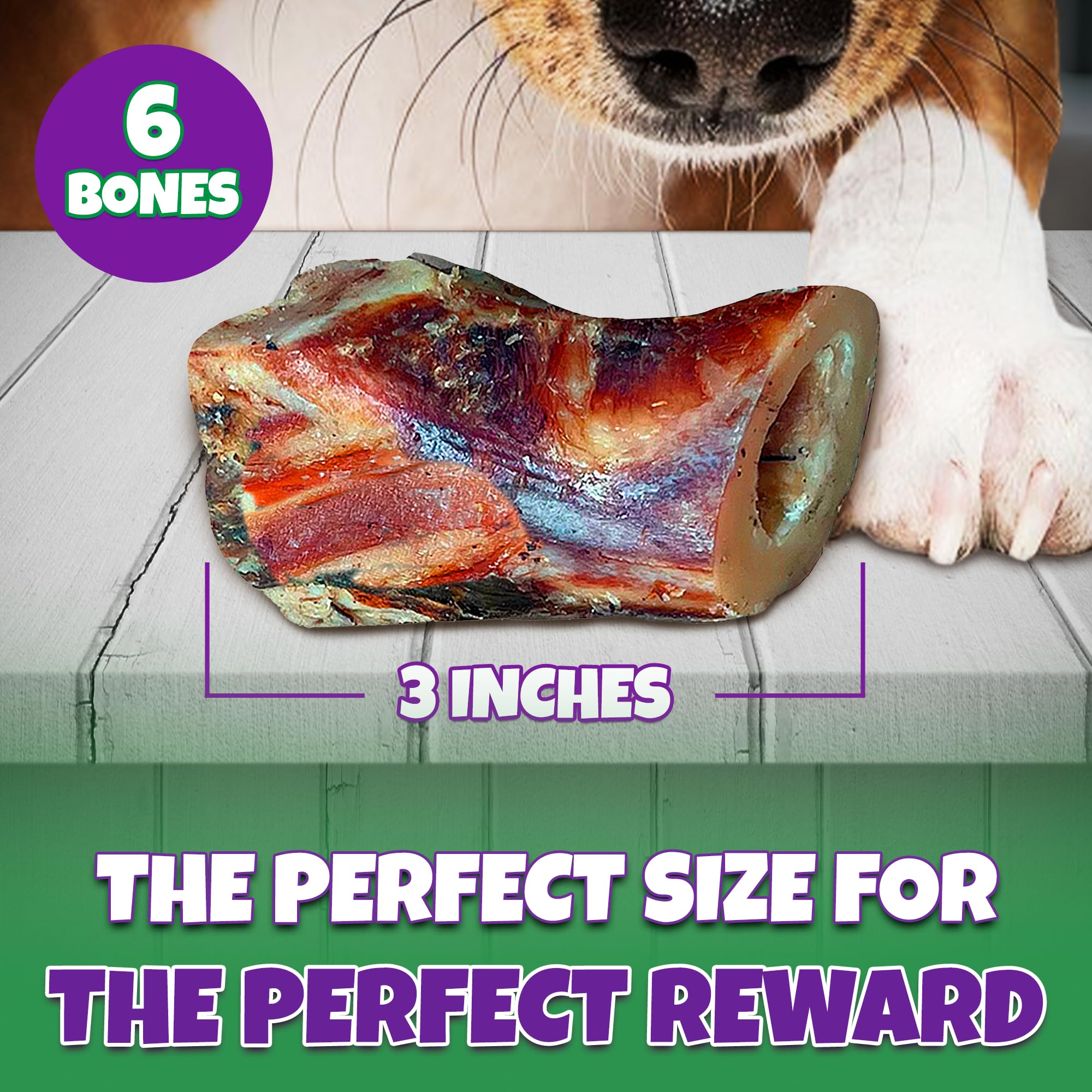 Lively Tails os moelle image chien 7: texture naturelle et conservation sans produits chimiques.