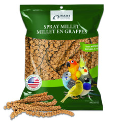 Living World Millet Spray – emballage sous vide pour une fraîcheur durable.