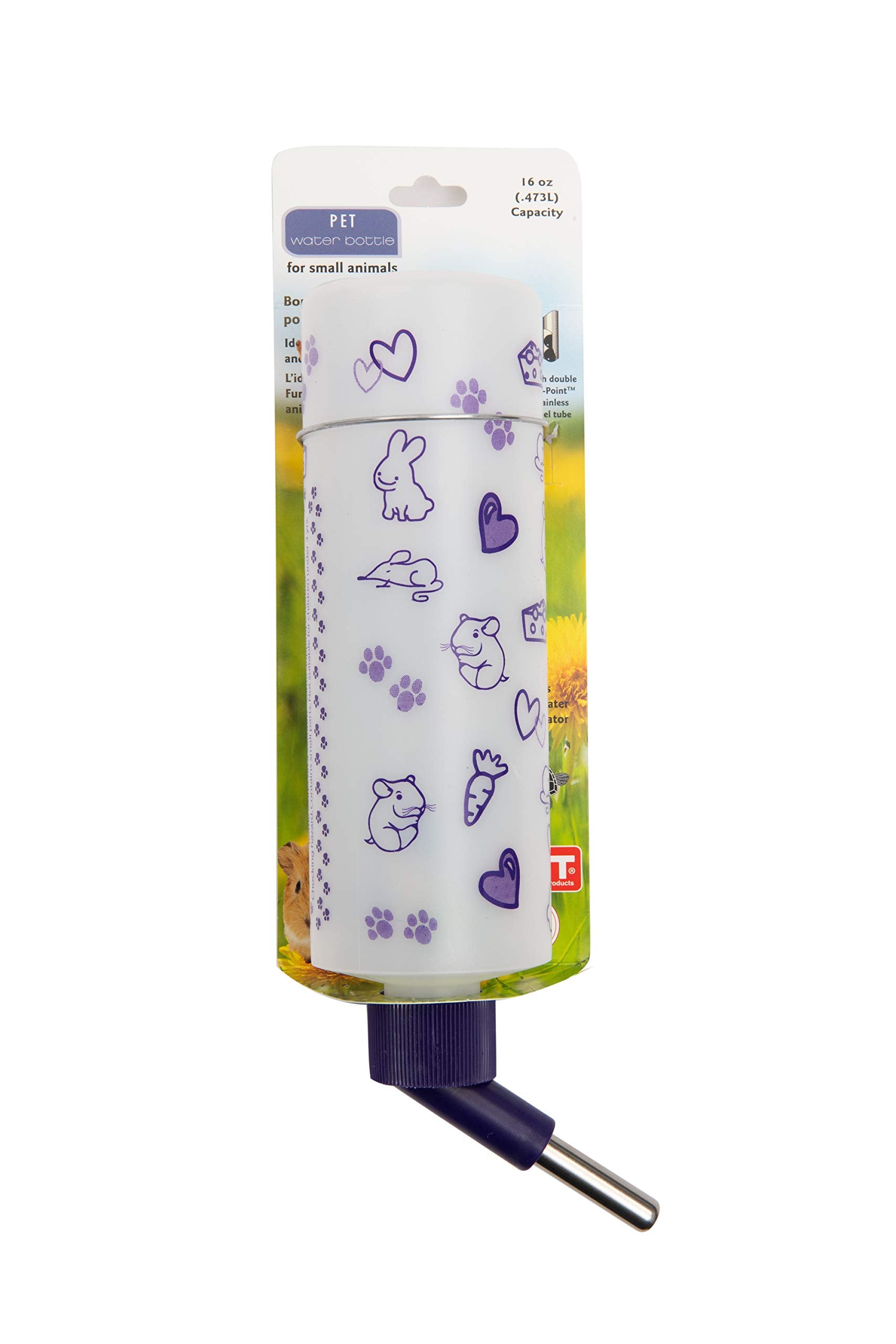La bouteille d eau Lixit pour cage résiste aux intempéries et convient au plein air.
