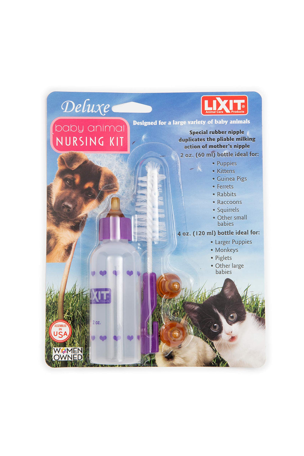 Lixit kit-nourrissage-biberon-mesures, dose précise des liquides pour bébés.