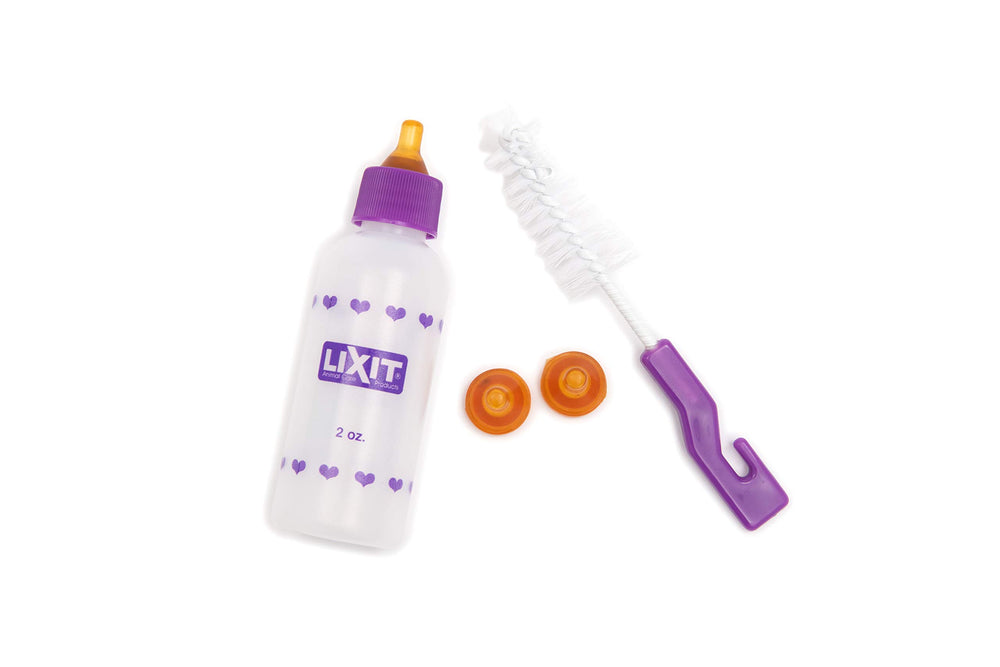 Lixit kit-nourrissage-biberon-petits animaux, alimentation douce et pratique.