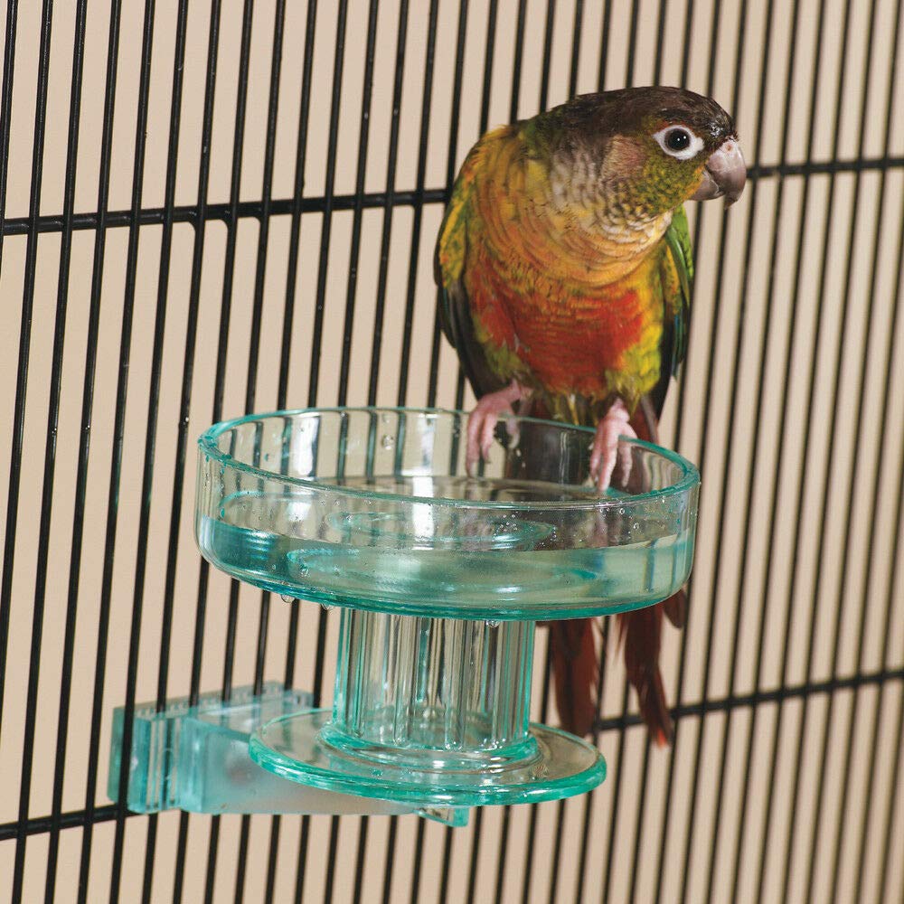 Compatible avec la plupart des cages pour petites à moyennes oiseaux
