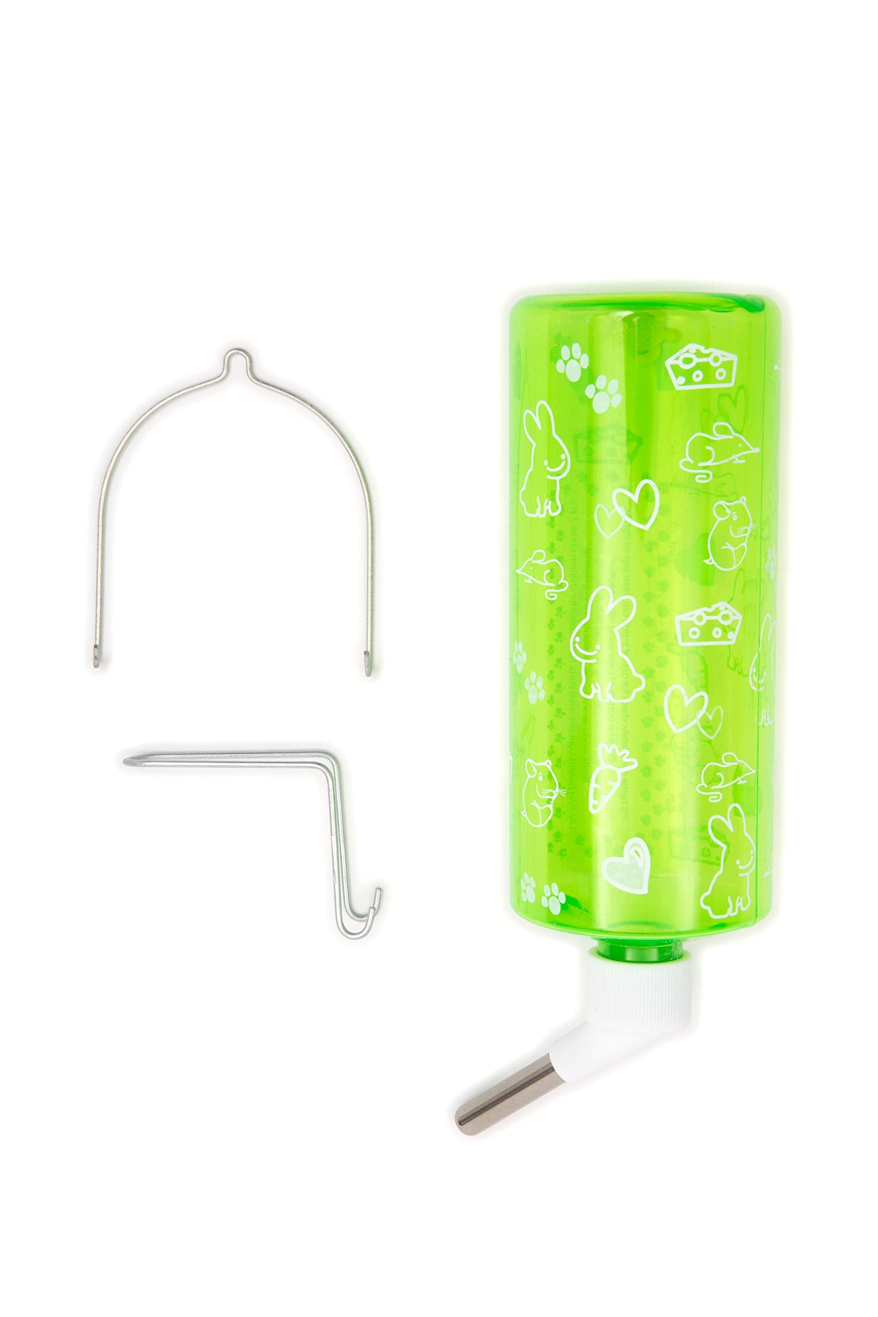 Support-fil deluxe pour bouteille Lixit, fixation securisée en cage.