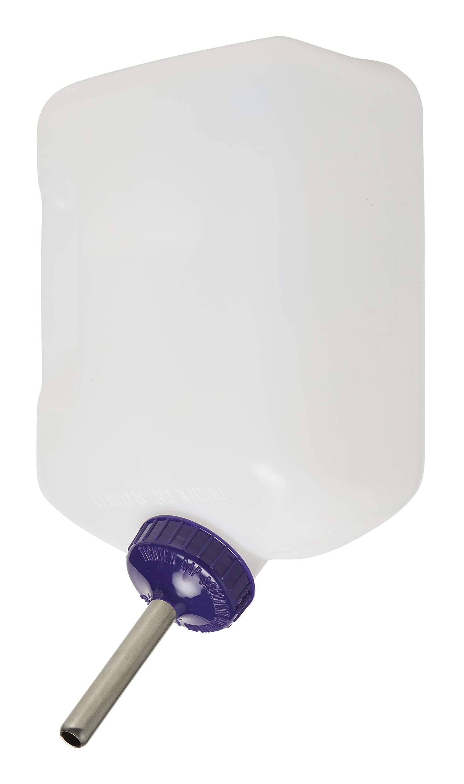 Tube en inox 304 fini satin, sûr et durable pour les petits animaux.