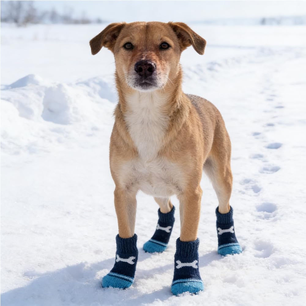 Faciles à mettre, élastiques et pratiques pour chien.