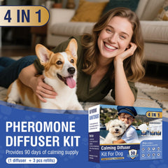 Diffuseur LKBHGF installé dans le salon pour chien.