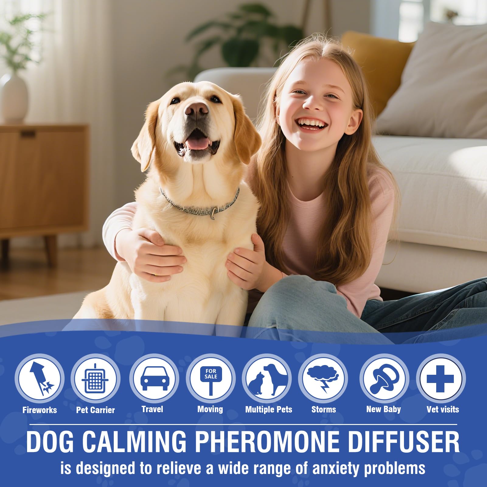 Kit 4 en 1 LKBHGF pour chien, confort durable à domicile.