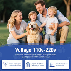 Recharge 48 ml inodore de LKBHGF pour diffuseur chien.