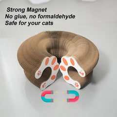 Lktvys Kitty Curlz, forme accordeon pliable, rangement facile.
