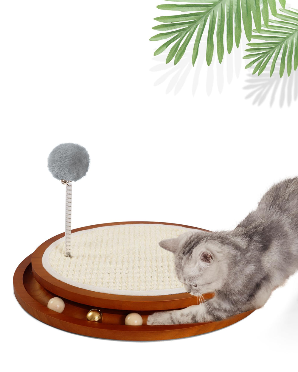 LMUGOOS grattoir chat planche sisal naturel protège les meubles en douceur