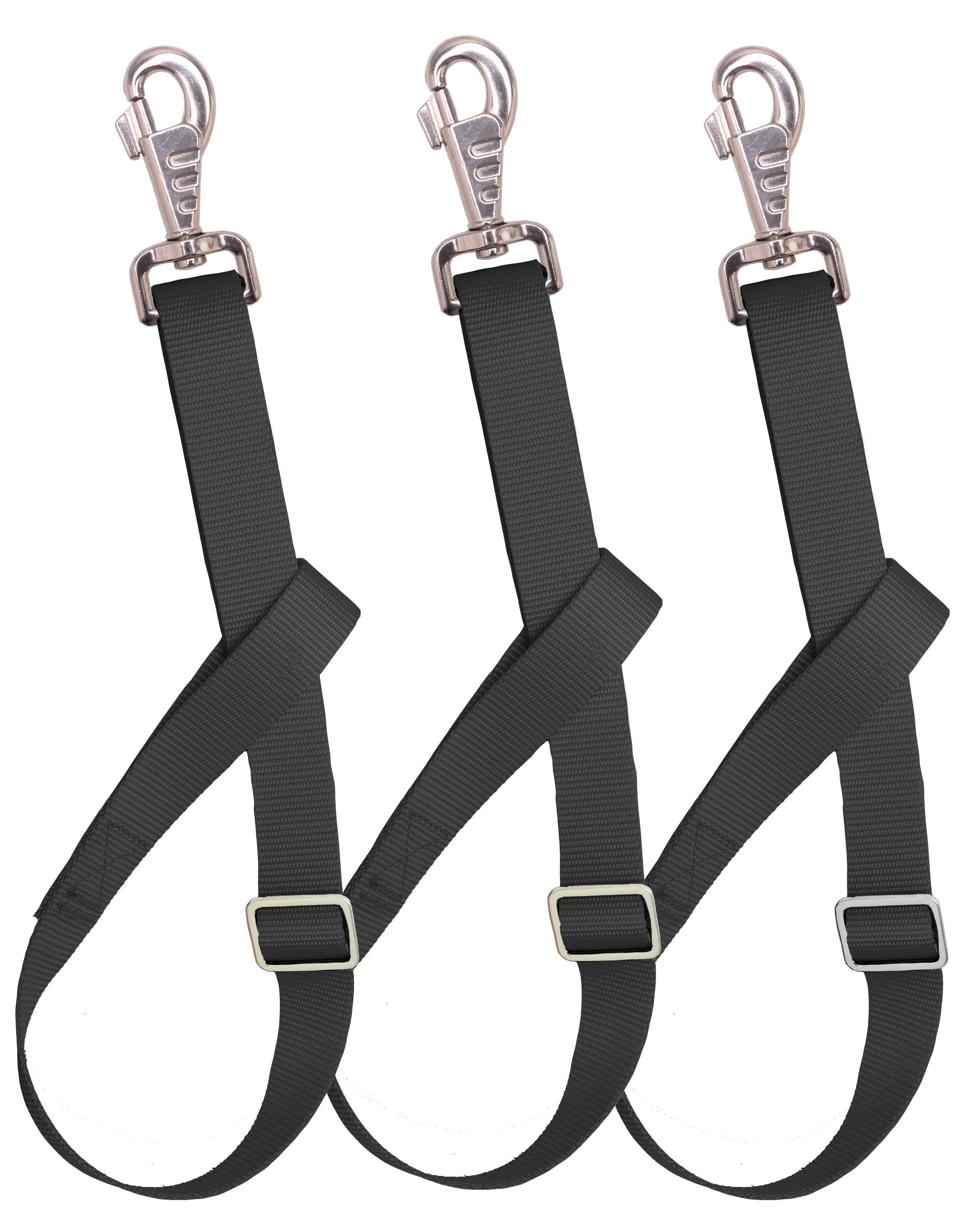 Sangle en nylon Loaged reglable pour seaux et filets à foin.