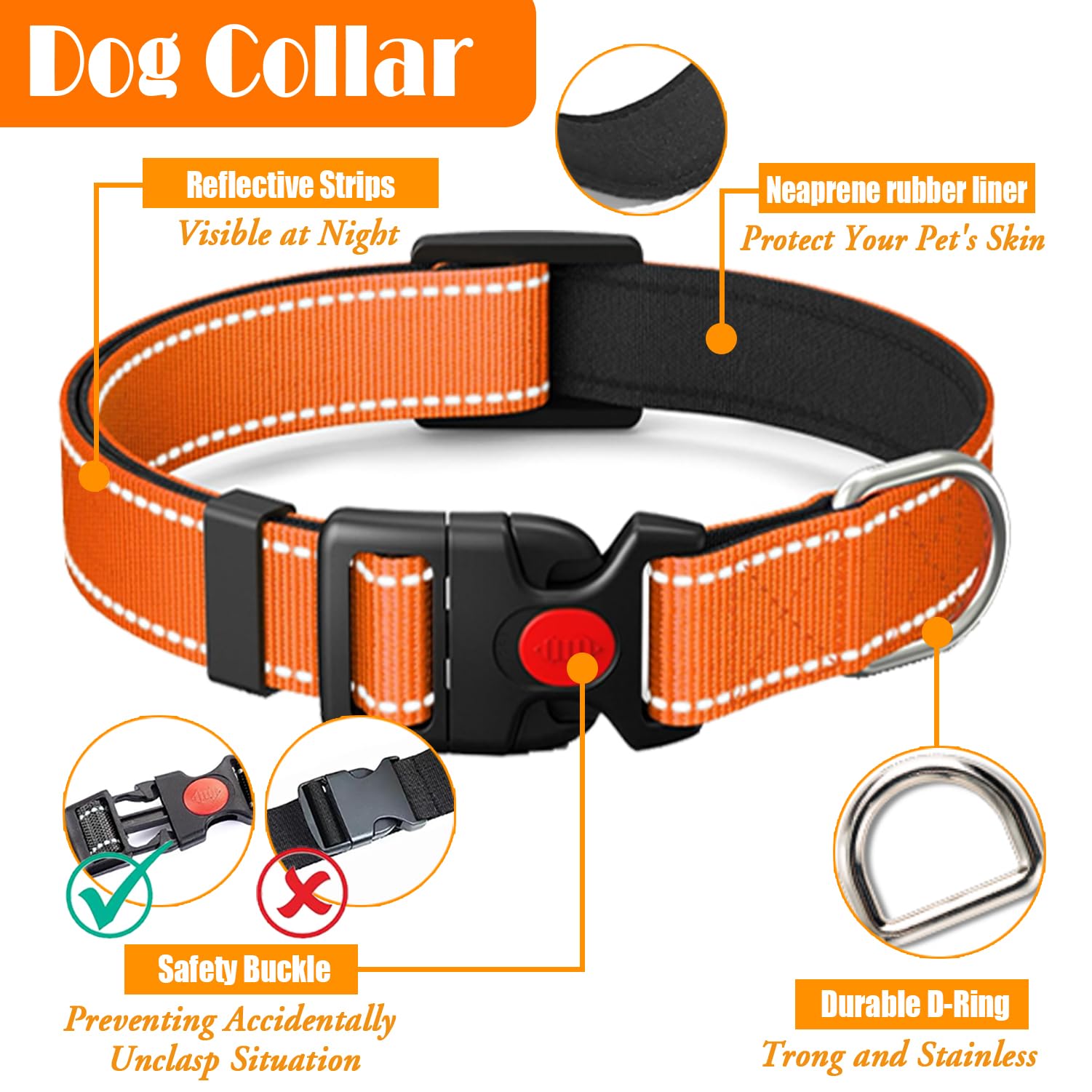 Distributeur sacs-poubelle Lobeve orange, propreté facilitée lors des sorties.