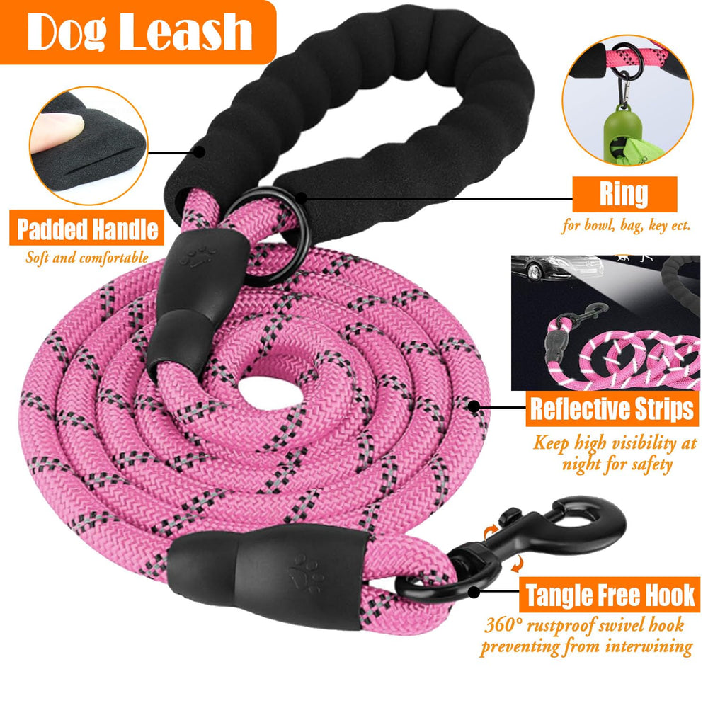 Gamelles pliables LOBEVE pour chien rose, repas pratique.