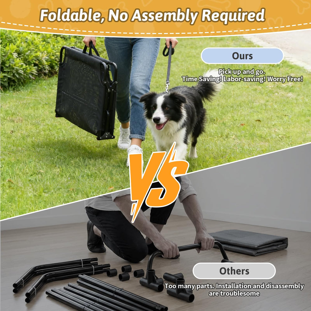 Loebelle lit chien surface mesh respirant pour ventilation