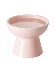 LoeJan bol chat eleve rose – bol surélevé pour une posture naturelle pendant les repas.