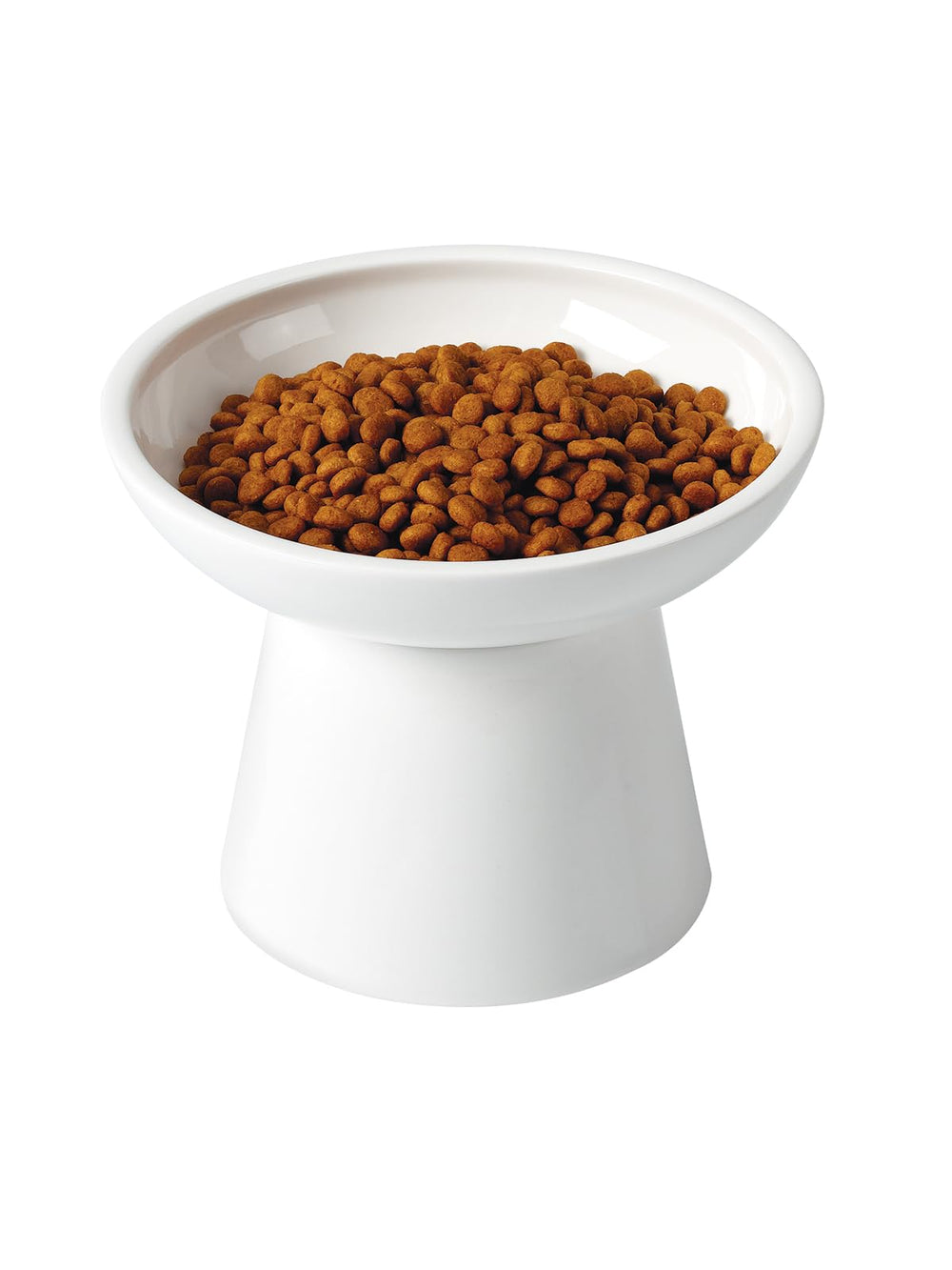 Bol LoeJan eau élevé en porcelaine, grande capacité et réduction des éclaboussures.