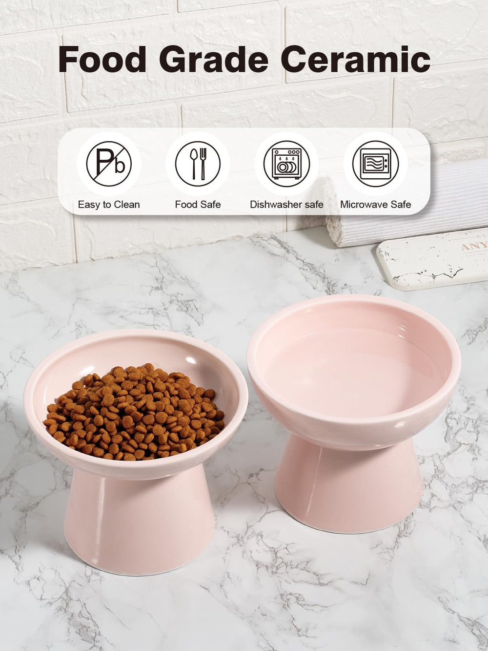 LoeJan ceramique rose sans plomb – materiau sain et durable.
