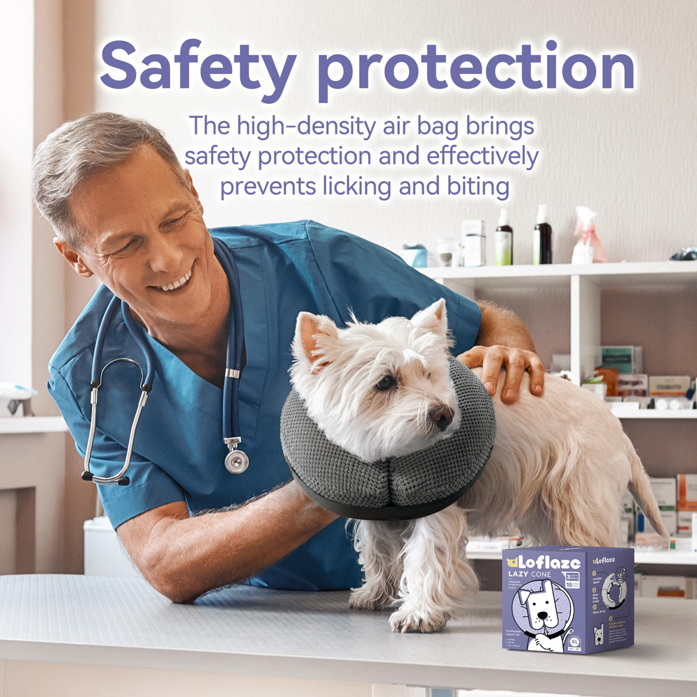 Loflaze housse en tissu triple-densité, confort anti-stress pour animal