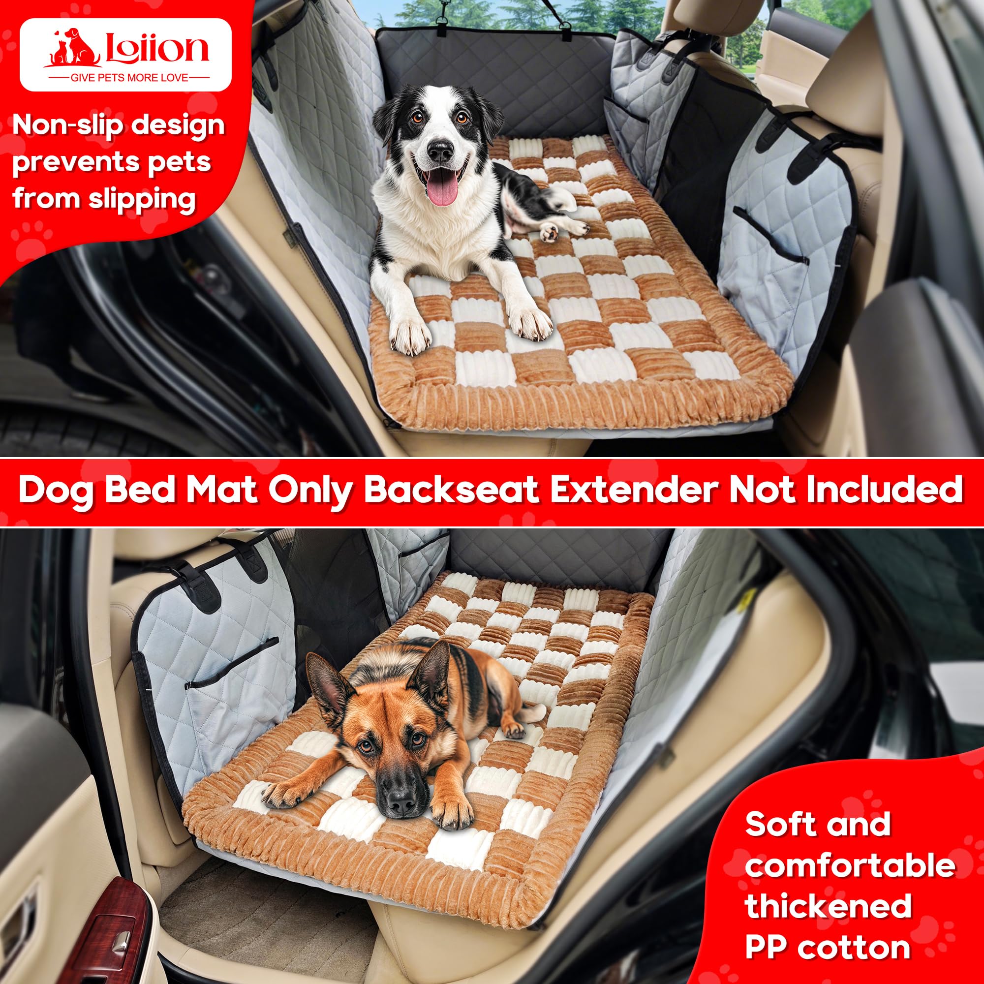 Tapis Loiion durable et facile à nettoyer, ideal pour l’usage quotidien.