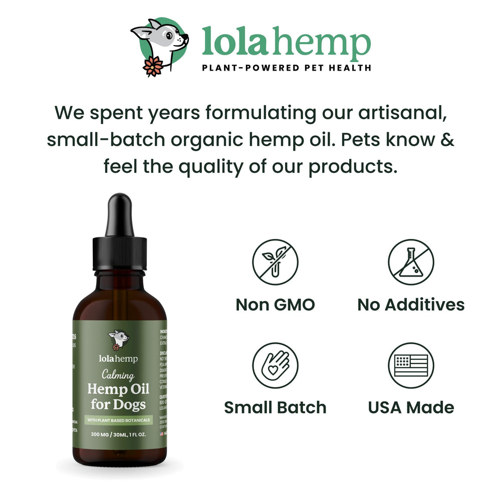 Lolahemp dosage-simple chien gouttes, administration aisée