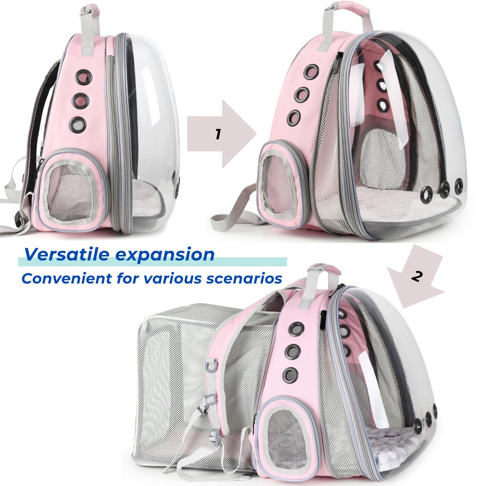 Lollimeow expansion avant-arrière offrant plus d'espace et confort.