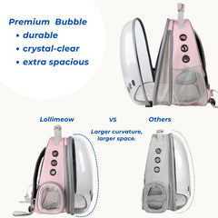 LOLLIMEOW Confort ergonomique: sangles rembourrées pour alléger les épaules.