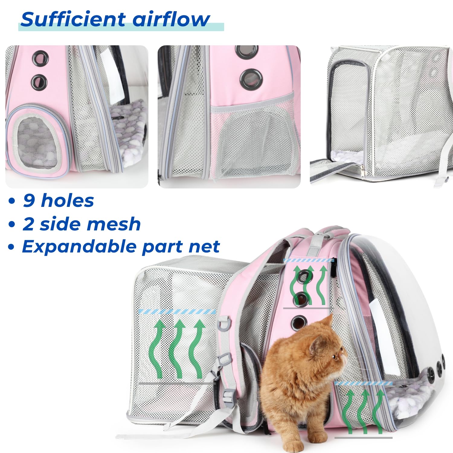 Lollimeow organisation pratique avec poche accès rapide pour friandises.