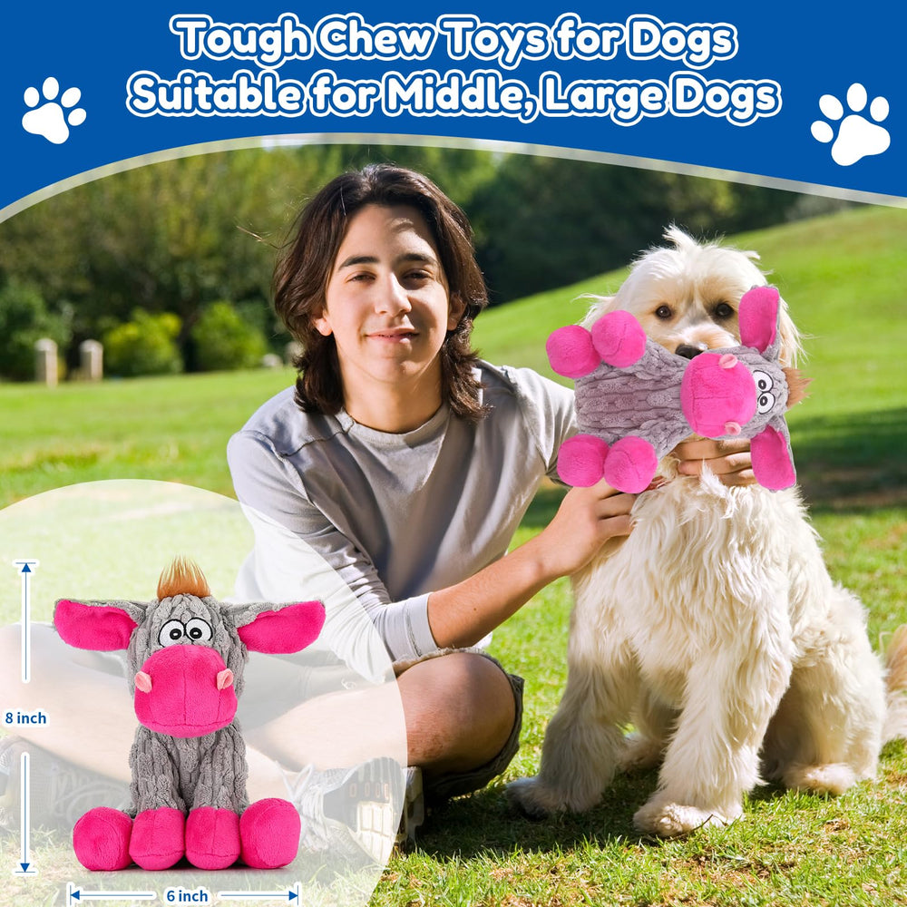 Loncoldy jouet peluche grande taille – idée cadeau parfaite pour chien et moments de jeu.