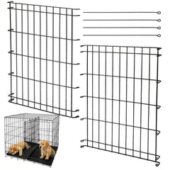 Lonepetu diviseur pour cage chien, hauteur 20,47 pouces, sécurité et confort.