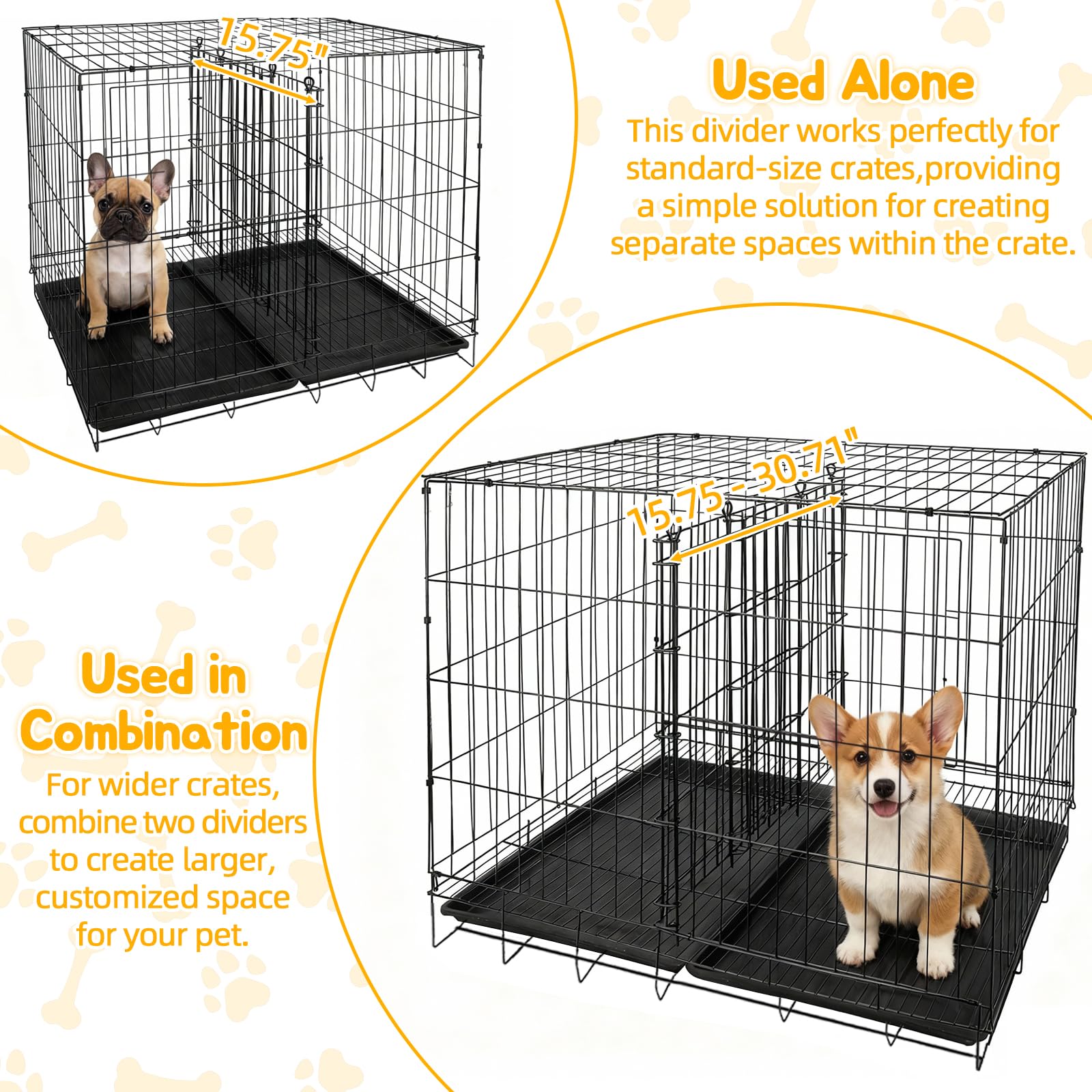 Lonepetu diviseur installation rapide sans outil, pratique.