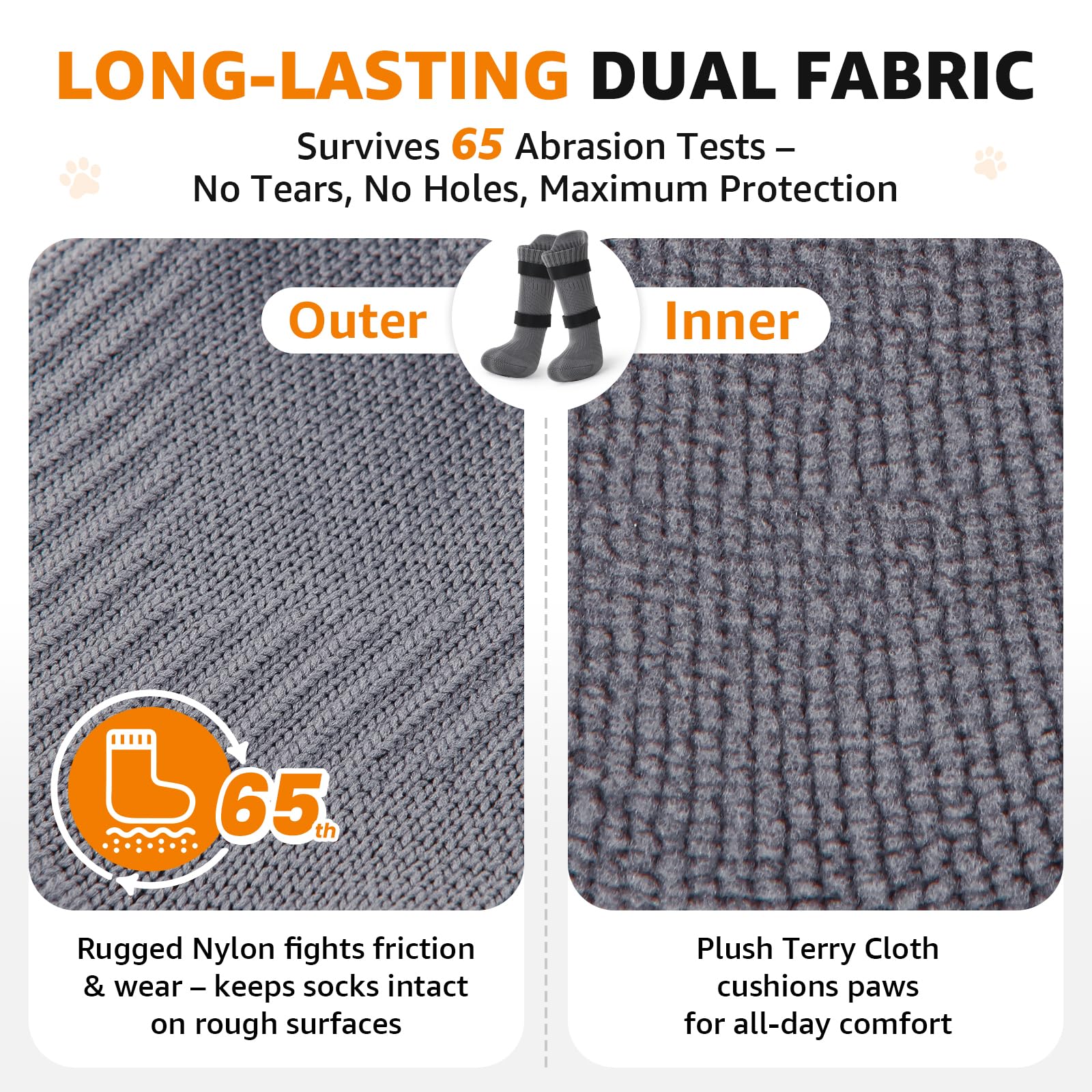 Le design-confort-pattes LOOBANI permet une marche naturelle et agréable.