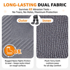 Le design-confort-pattes LOOBANI permet une marche naturelle et agréable.