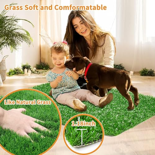Drainage rapide sur tapis LOOBANI pour chien.