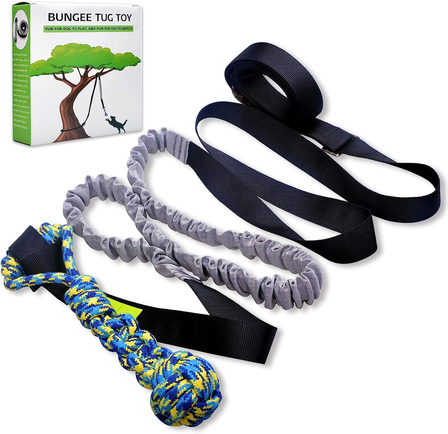 LOOBANI Jouet Bungee accroché à un arbre pour stimulation ludique en extérieur