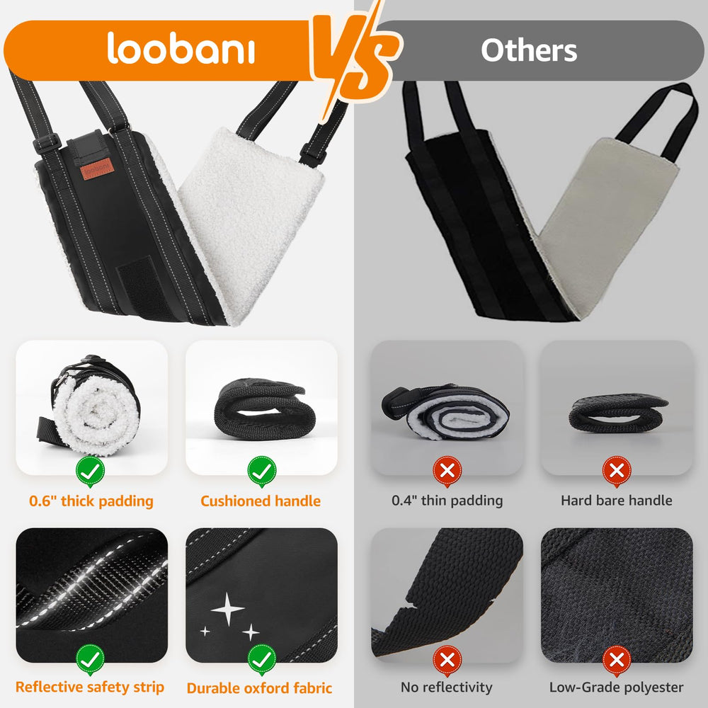 LOOBANI tissu nylon robuste, durabilité pour chiens actifs