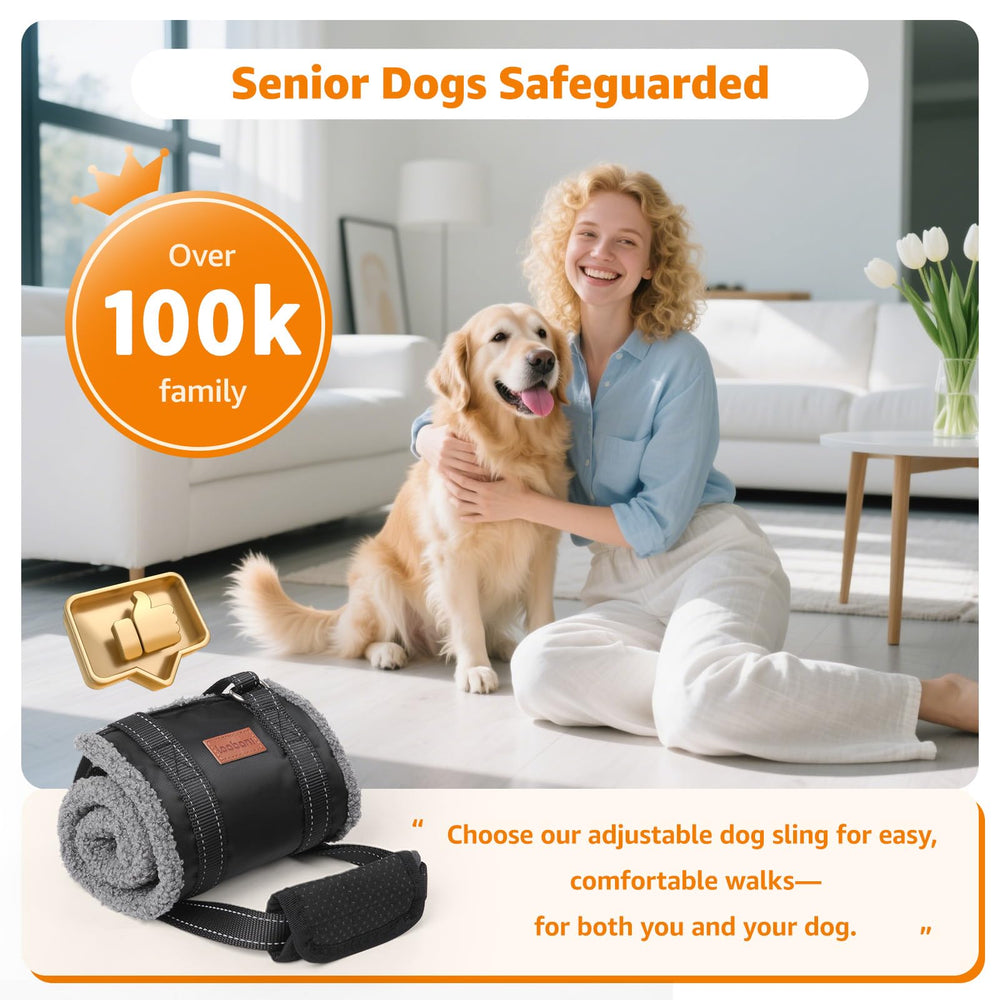 LOOBANI sling-chien Lavable en machine pour entretien facile