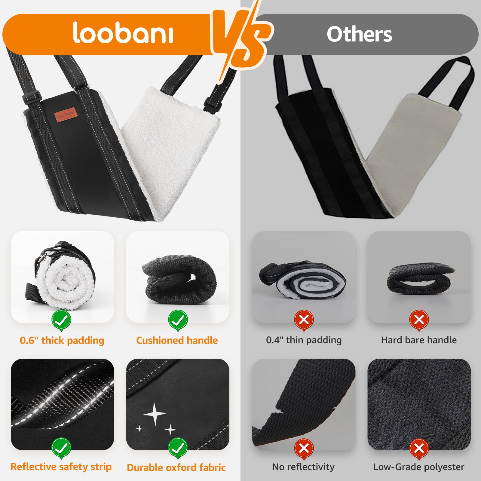 LOOBANI Sling lavage en machine – nettoyage simple.