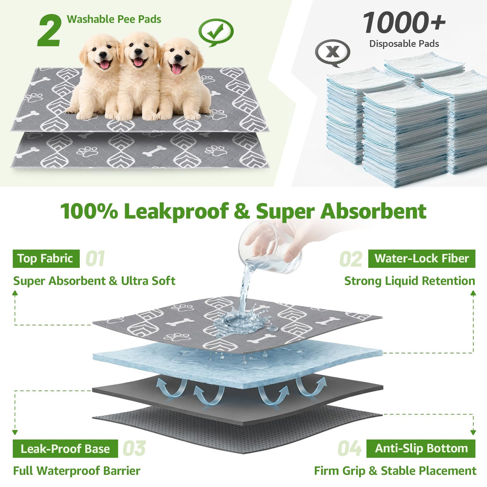LOOBANI tampons absorbants lavables 2x, solution pratique.