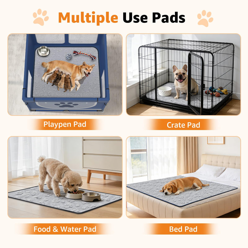 LOOBANI tapis-chien lavable et durable, facile à entretenir entre les lavages.