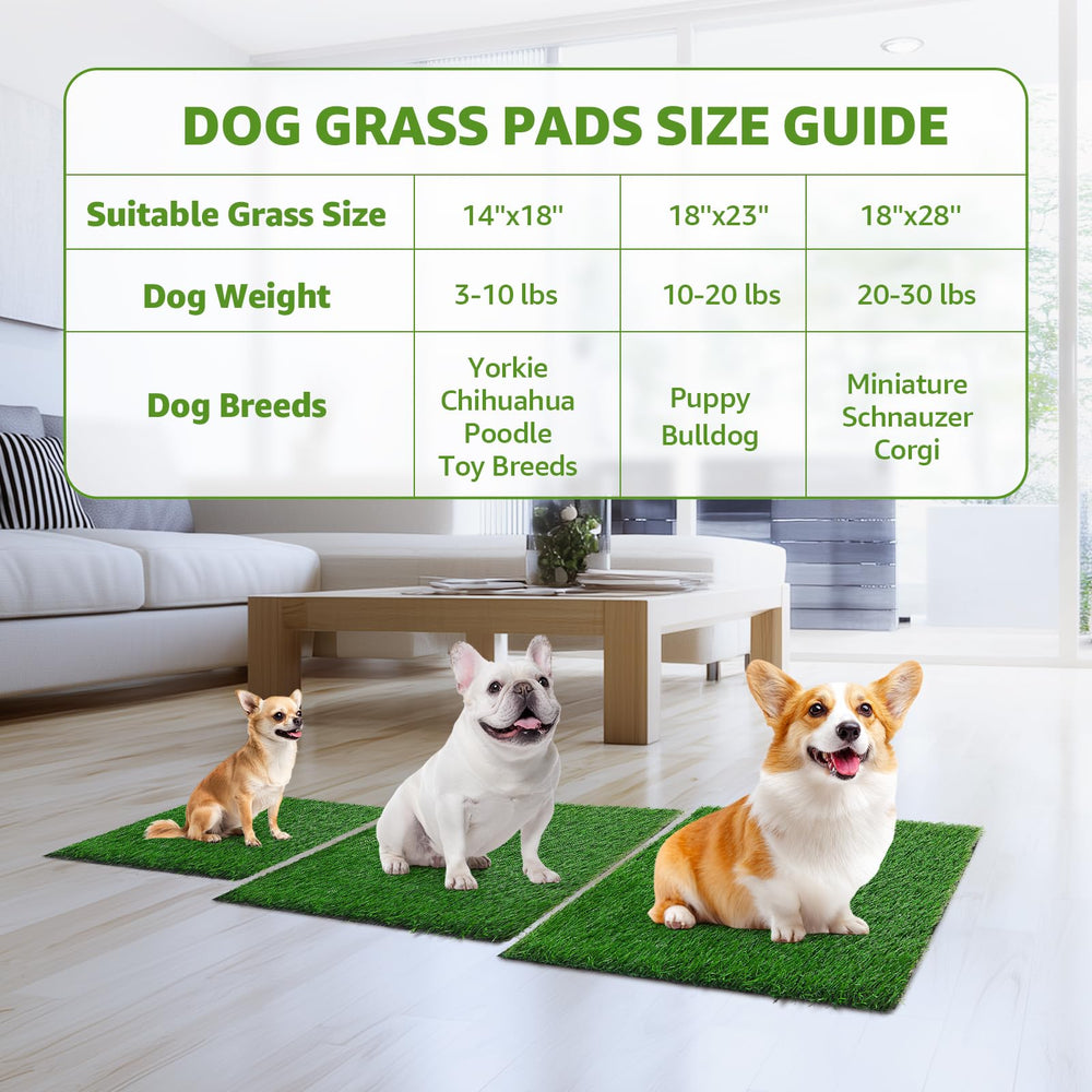 Tapis LOOBANI en herbe artificielle anti-odeur.