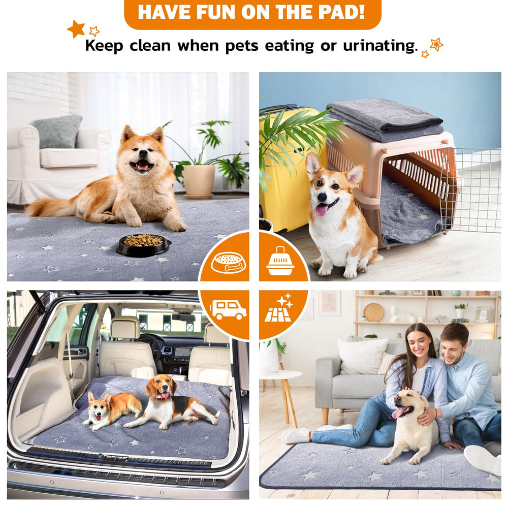 LOOBANI tapis lavable voyage pliable—facile à emporter lors des déplacements