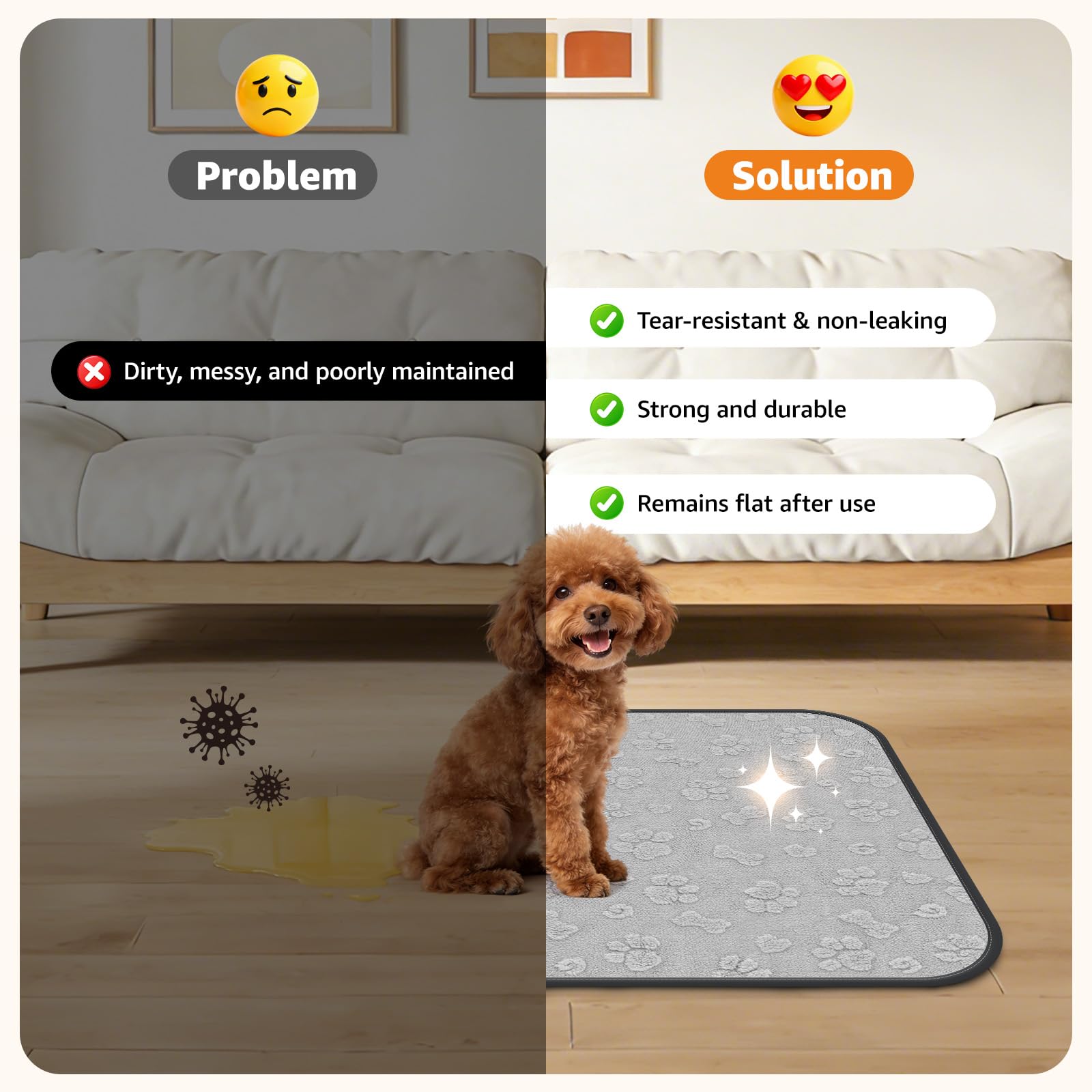 LOOBANI tapis-protection-meubles, protège sols et meubles contre les accidents.
