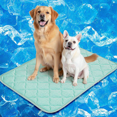 LOOBANI tapis-refroidissant chien grande taille, rafraîchissement naturel sans électricité.