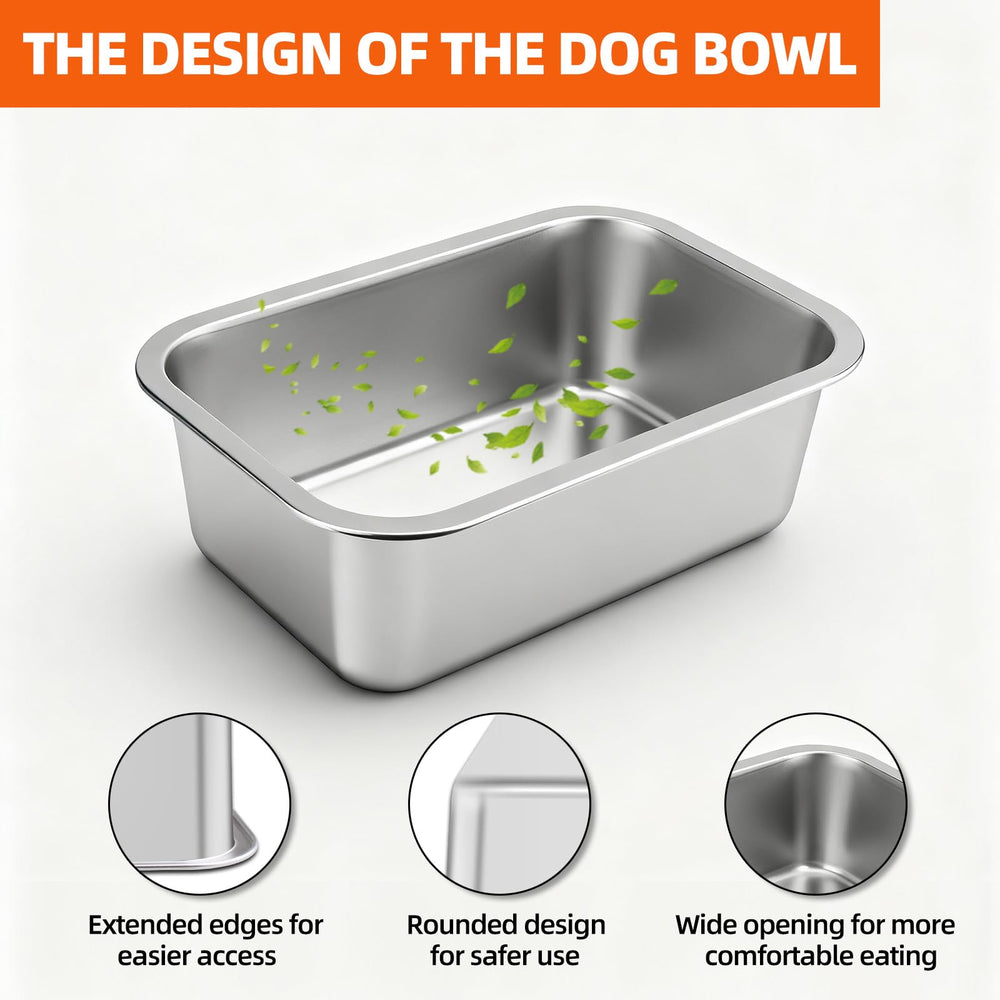 LOPYK bol inox ouverture large pour remplissage pratique
