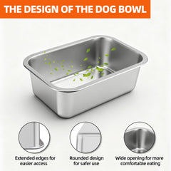 LOPYK bol inox ouverture large pour remplissage pratique