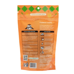Lord Jameson Carrot Pops — ingrédients bio pour une alimentation canine saine.