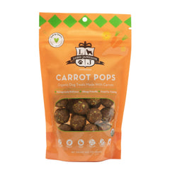 Lord Jameson Carrot Pops — sachet 6oz, friandises bio pour chiens, goût naturel.