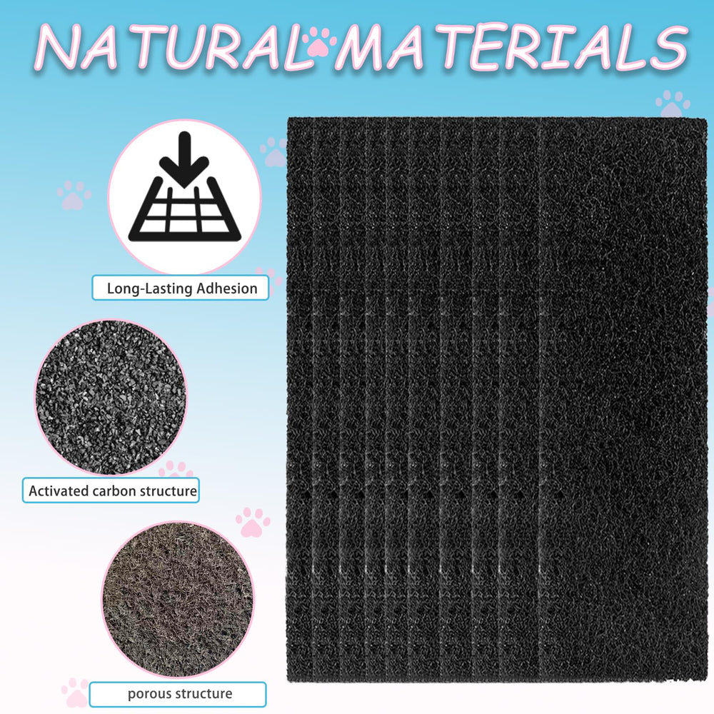 LOSUIN pack 10 filtres carbone, remplacement pratique et durable.