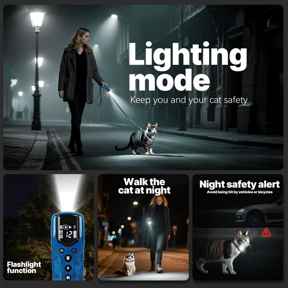 La lampe sur la télécommande LOSULF éclaire le chemin lors des sorties nocturnes.