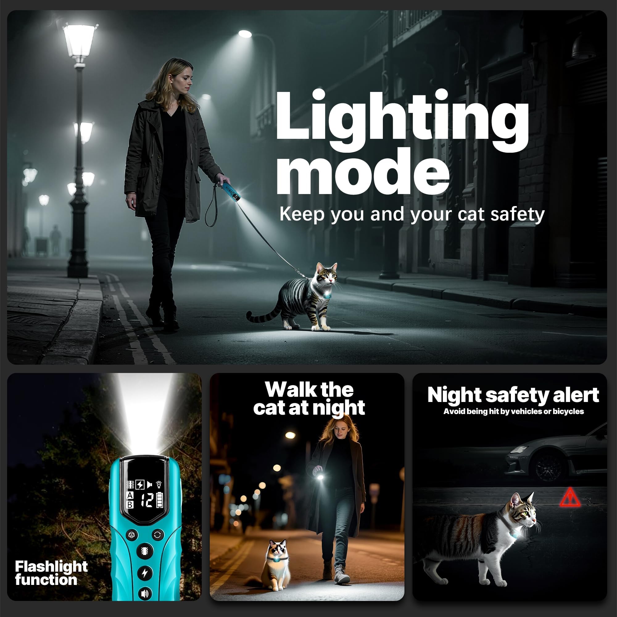 Mode vibration LOSULF niveaux ajustables pour attirer l’attention.
